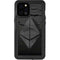 Ethereum Textured Logo iPhone 12 Pro Max Waterproof Case
