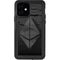 Ethereum Textured Logo iPhone 12 Waterproof Case