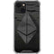 Ethereum Textured Logo iPhone 13 Clear Case