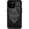 Ethereum Textured Logo iPhone 13 Mini Waterproof Case