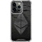 Ethereum Textured Logo iPhone 13 Pro Clear Case