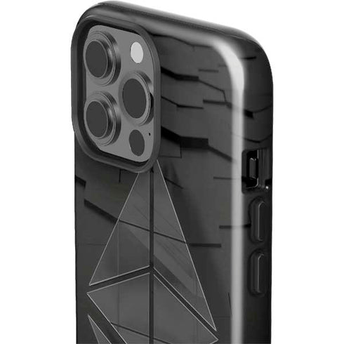 Ethereum Textured Logo iPhone 13 Pro Max Impact Case