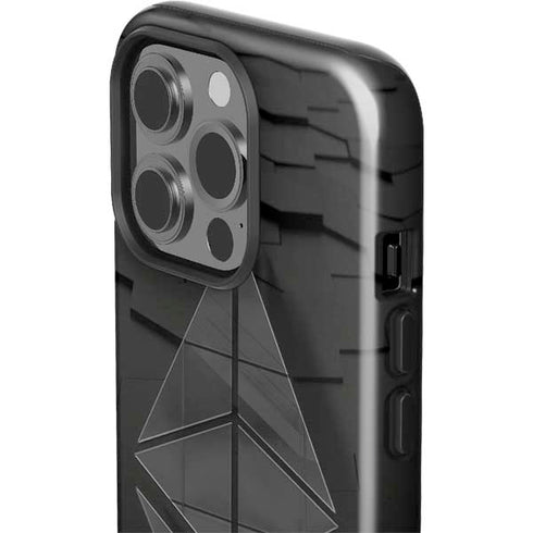Ethereum Textured Logo iPhone 14 Pro Impact Case