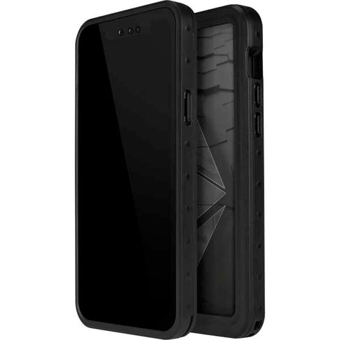 Ethereum Textured Logo iPhone 14 Pro Max Waterproof Case