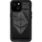 Ethereum Textured Logo iPhone 15 Waterproof Case