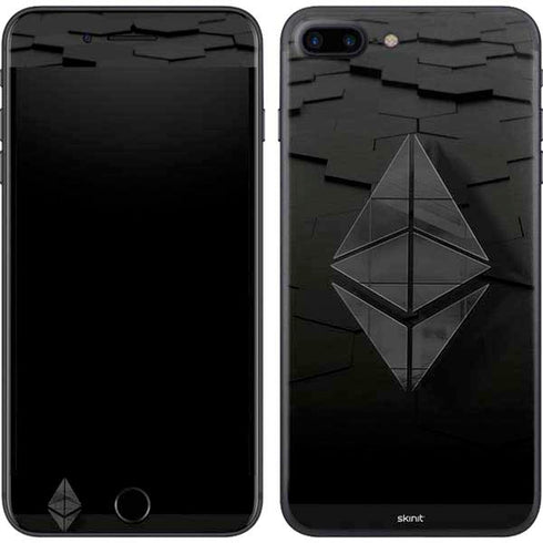 Ethereum Textured Logo iPhone 7 Plus Skin