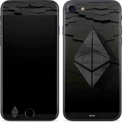 Ethereum Textured Logo iPhone 7 Skin