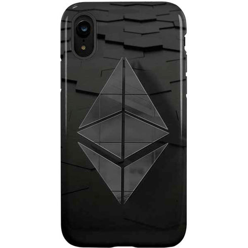 Ethereum Textured Logo iPhone XR Pro Case