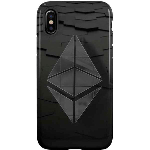 Ethereum Textured Logo iPhone XS Pro Case