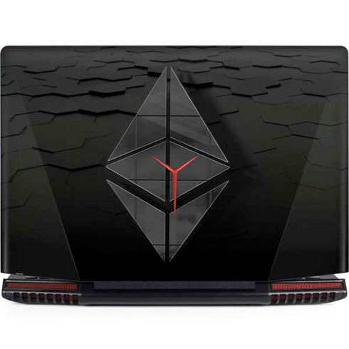 Ethereum Textured Logo Legion Y720 Skin