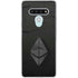 Ethereum Textured Logo LG Stylo 6 Clear Case