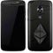 Ethereum Textured Logo Moto E5 Play Skin
