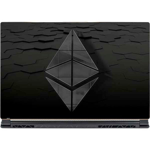 Ethereum Textured Logo MSI GS65 Stealth Laptop Skin