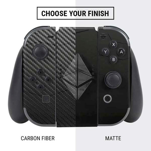 Ethereum Textured Logo Nintendo Switch Bundle Skin