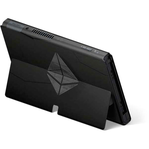 Ethereum Textured Logo Nintendo Switch OLED (2021) Skin