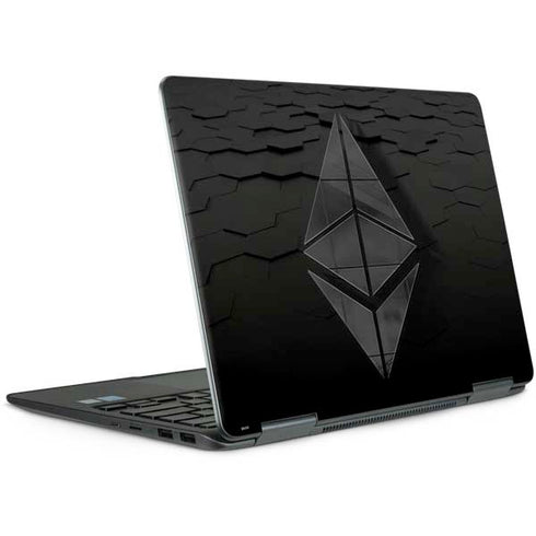 Ethereum Textured Logo Notebook 9 Pro 13in (2017) Skin