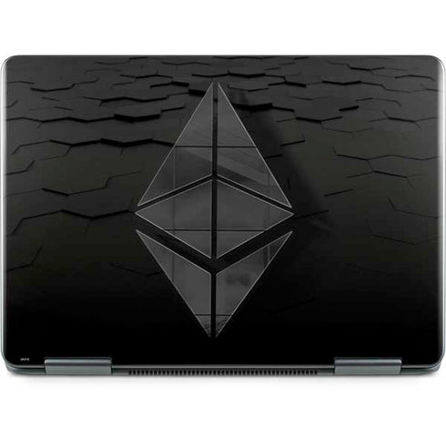 Ethereum Textured Logo Notebook 9 Pro 13in (2017) Skin
