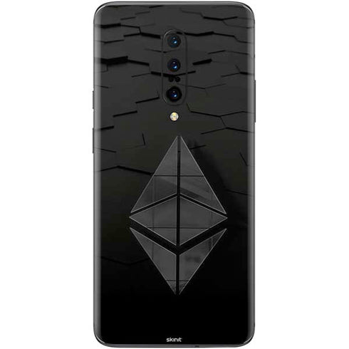 Ethereum Textured Logo OnePlus 7 Pro Skin