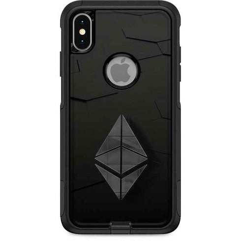 Ethereum Textured Logo Otterbox Commuter iPhone Skin