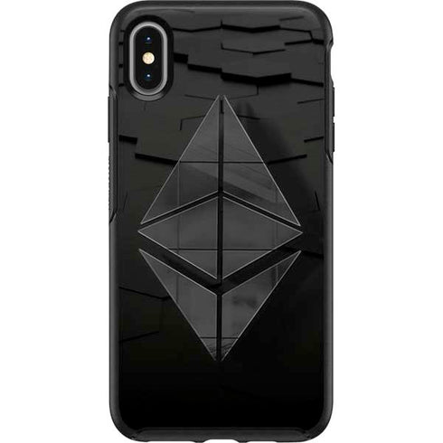 Ethereum Textured Logo Otterbox Symmetry iPhone Skin