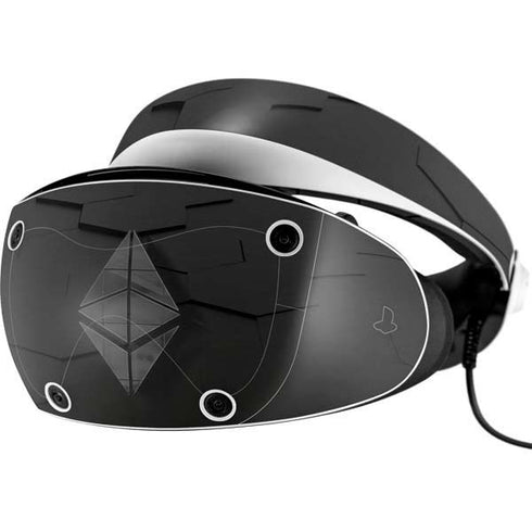 Ethereum Textured Logo PlayStation VR2 Skin