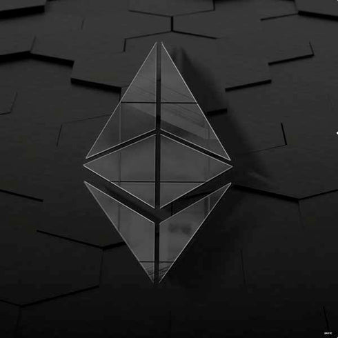 Ethereum Textured Logo PS4 Slim Skin