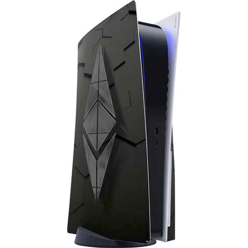 Ethereum Textured Logo PS5 Console Skin