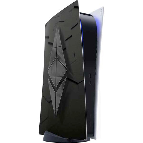 Ethereum Textured Logo PS5 Digital Edition Console Skin