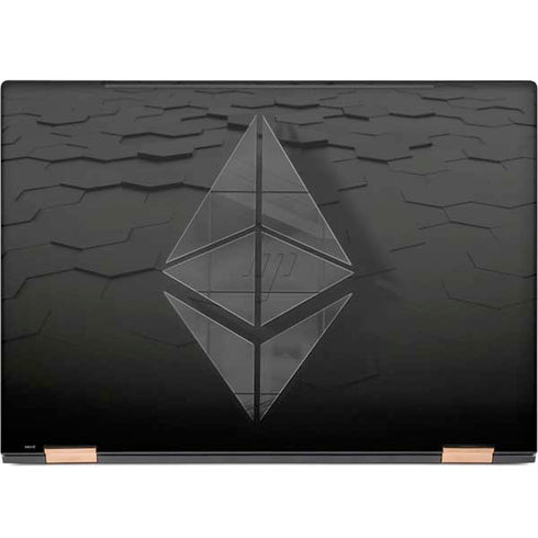 Ethereum Textured Logo HP Spectre Skin