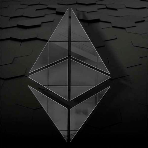 Ethereum Textured Logo HP Spectre Skin