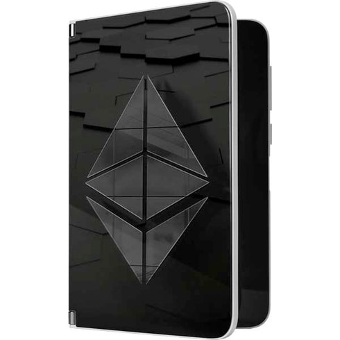 Ethereum Textured Logo Surface Duo Skin