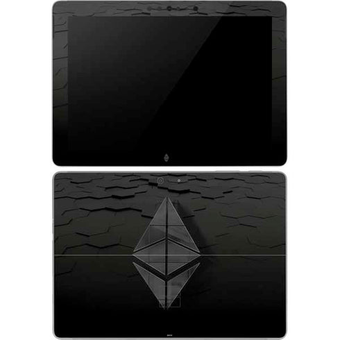 Ethereum Textured Logo Surface Go Skin