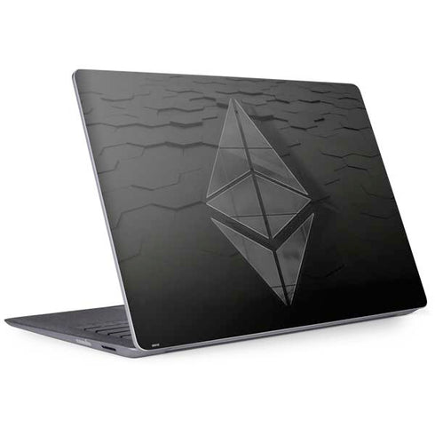 Ethereum Textured Logo Surface Laptop 2 Skin