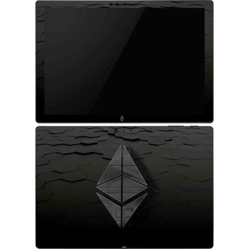 Ethereum Textured Logo Surface Pro 6 Skin