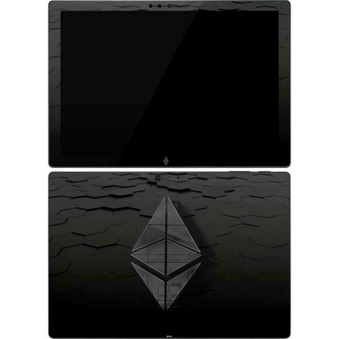 Ethereum Textured Logo Surface Pro 7 Skin