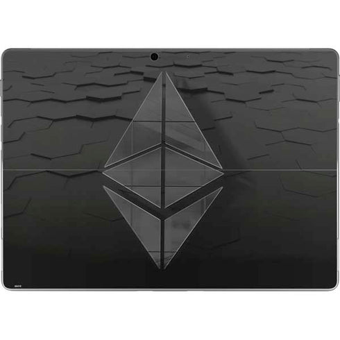 Ethereum Textured Logo Surface Pro 8 Skin
