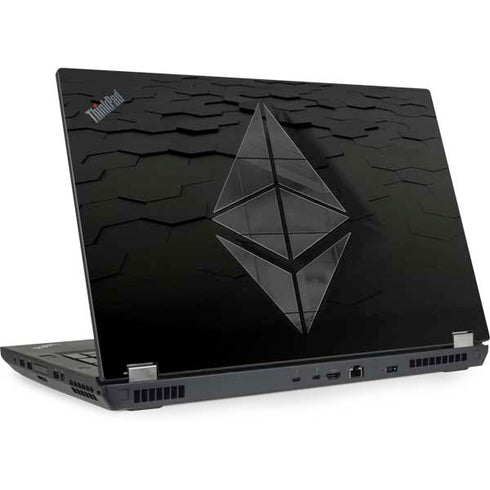 Ethereum Textured Logo Lenovo ThinkPad Skin