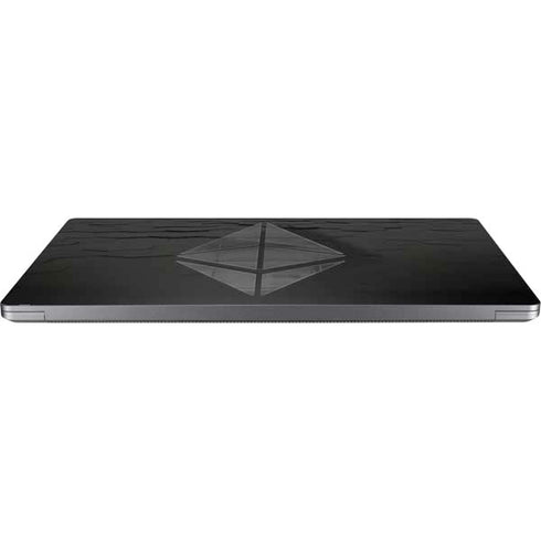 Ethereum Textured Logo Universal Laptop 16in (13 x 9.4in) Skin