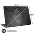 Ethereum Textured Logo Universal Laptop 18in (14.6 x 10.6in) Skin