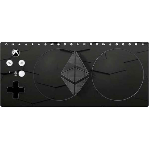 Ethereum Textured Logo Xbox Adaptive Controller Skin