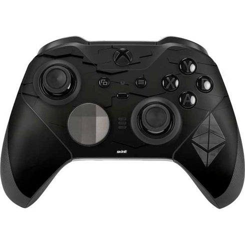 Ethereum Textured Logo Xbox Elite Wireless Controller Series 2 Skin