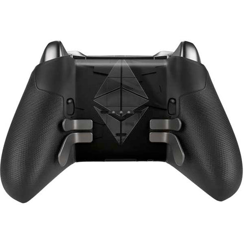 Ethereum Textured Logo Xbox Elite Wireless Controller Series 2 Skin