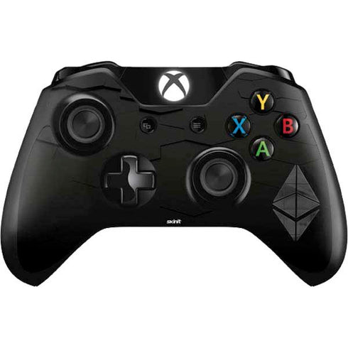 Ethereum Textured Logo Xbox One Controller Skin