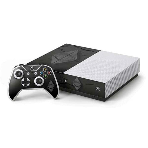 Ethereum Textured Logo Xbox One S Console and Controller Bundle Skin