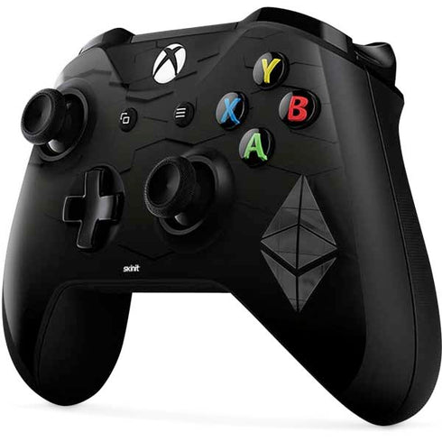 Ethereum Textured Logo Xbox One X Controller Skin