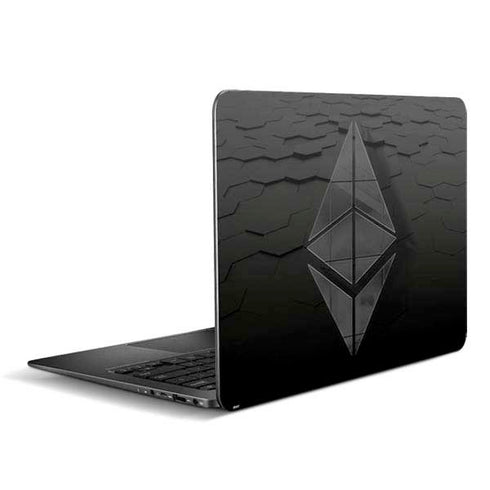 Ethereum Textured Logo Zenbook UX305FA 13.3in Skin