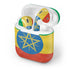 Ethiopia Flag Distressed Apple AirPods Skin