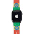 Ethiopia Flag Distressed Apple Watch Band 42-44mm