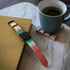 Ethiopia Flag Distressed Apple Watch Band 42-44mm