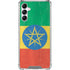Ethiopia Flag Distressed Galaxy A14 5G Clear Case